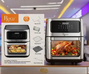 12 Litres Roch Digital Air Fryer With Grill