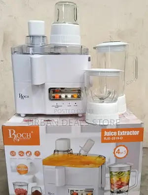 Roch 4-in-1 Juicer, Blender, Grinder Mill Food Processor