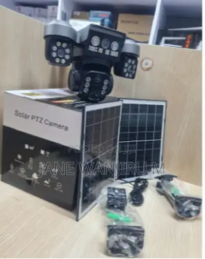 Solar 4g Triple Lens Triple Screen Security Camera – Dual Pane