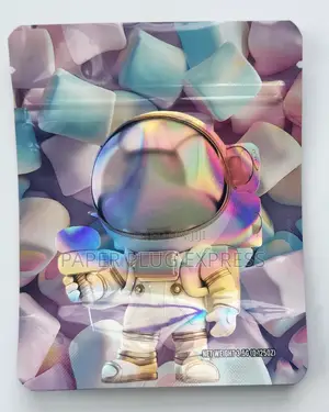 Ziplock Smell Proof Bag - 3.5g (100pcs) - Space Mush