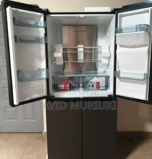 Ecomax 506 Litres Dark Silver Four Door With Dispenser Refrigerator