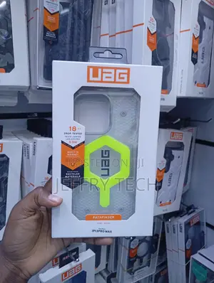 Rugged Case for the iPhone 13 Pro Max, Translucent Neon Green Uag Cas