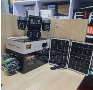 Wireless 4g Triple Lens Solar Security Camera – 360° Ptz,