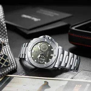 New Poedagar Stainless Steel Gents Watch 690