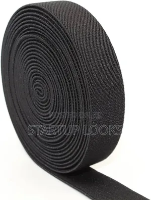 Sewing Elastic Band Roll Black 1inch