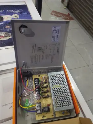 Closed Power Supply Unit for 16cctv Cameras 12v20a