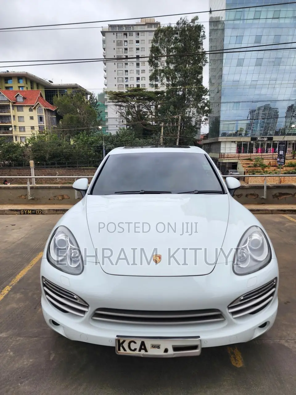 Porsche Cayenne 2014 White