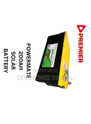 Premier Powermate 200ah Solar Battery