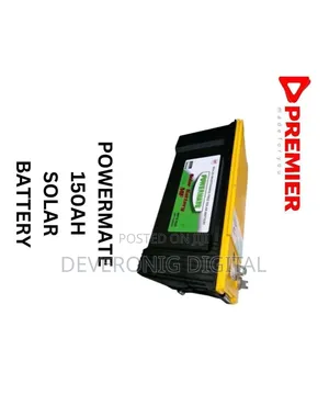 Premier Powermate 150ah Solar Battery