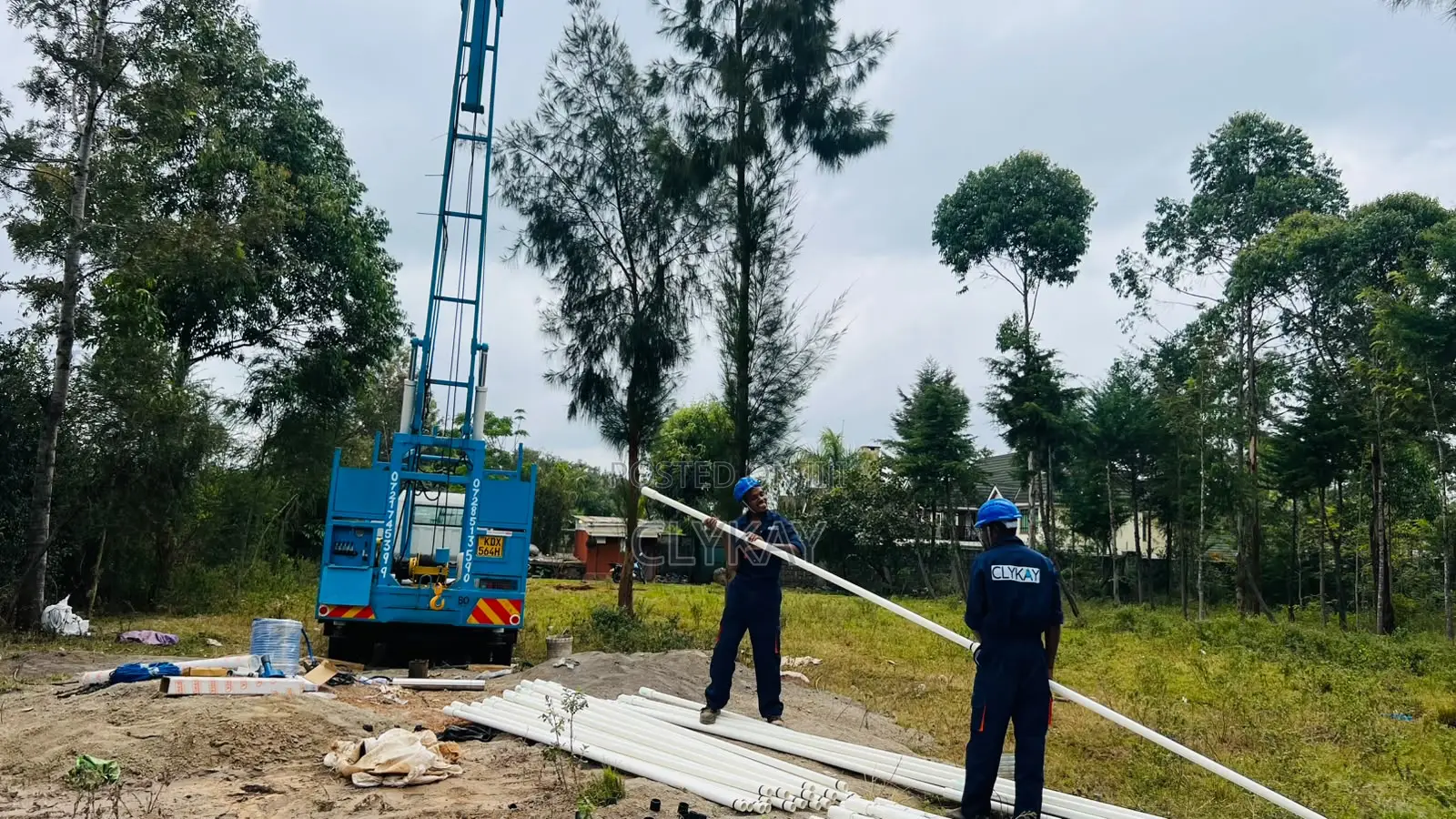 Boreholes Equipping Services