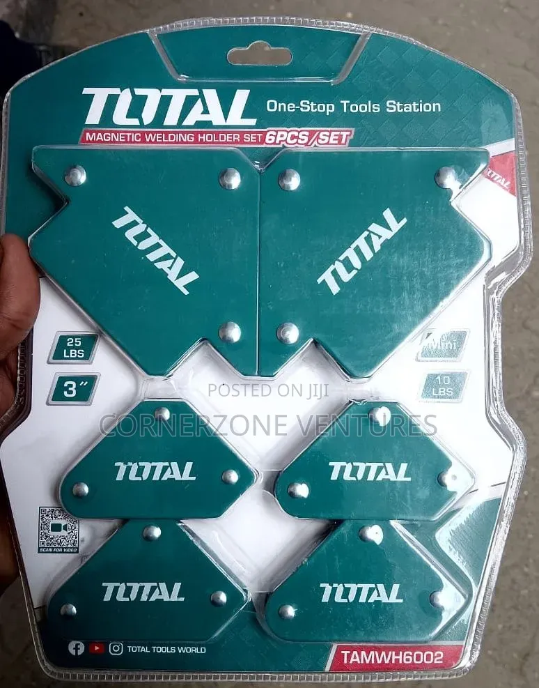 Total 6pc Magnetic Welding Holder Set