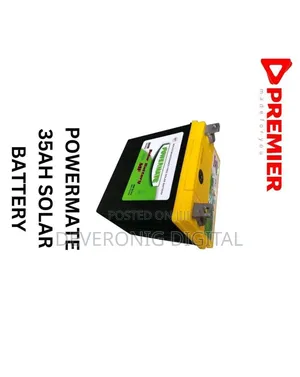 Premier Powermate 35ah Solar Battery