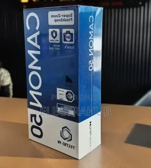 New Tecno Camon 50 256 GB Black