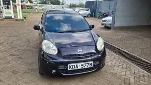 Nissan March 2014 Maroon