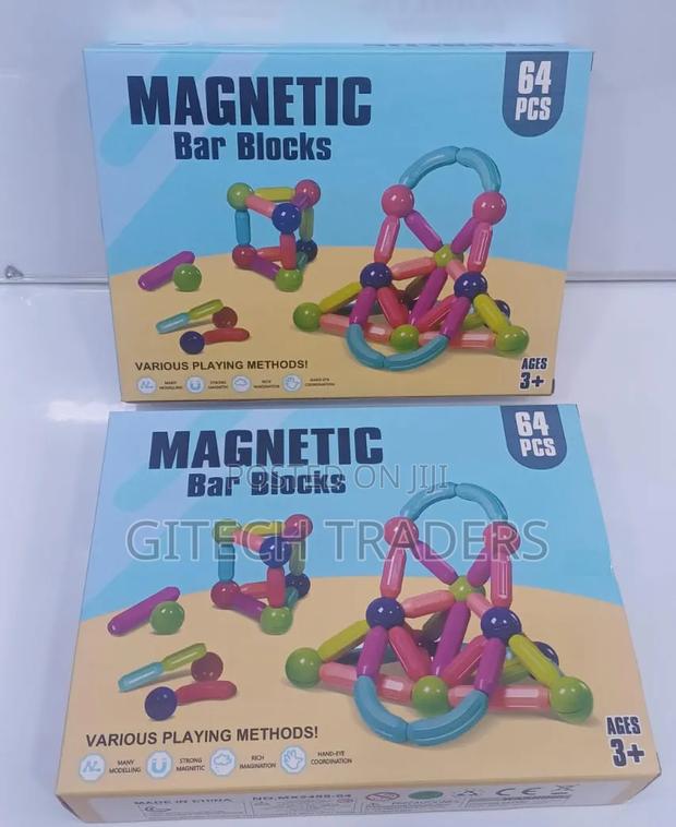 42pcs Fun Magnetic Balls and Rods Set - main view