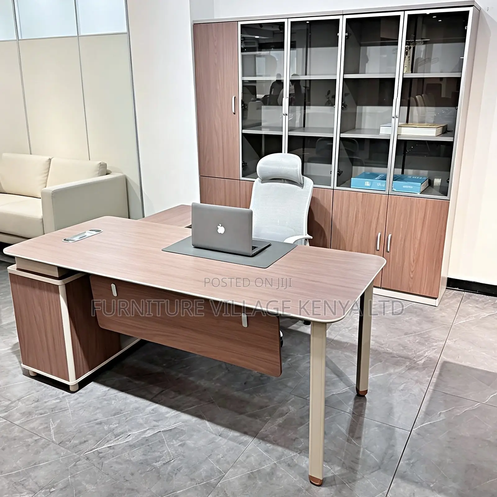 1800mm L-Shaped With Two Support Stand