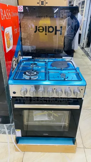 Haier 60x60 Cooker With Electric Oven 3g+1e Hcr2031eeslp