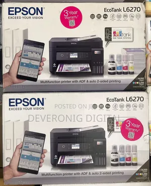 Epson Ecotank L6270 A4, Wi-Fi, Duplex (All-in-One) Ink Tank Printer