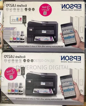 Epson Ecotank L6270 A4, Wi-Fi, Duplex (All-in-One) Ink Tank Printer