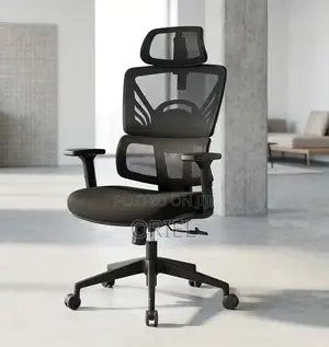 Office Chair : Orthopedic High-Back Mesh Chair