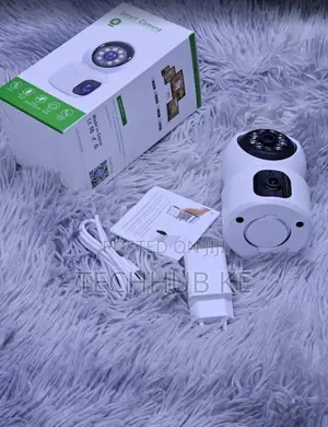 Dual Lens Smart Wifi Security Camera 360° Camera With Night Vision