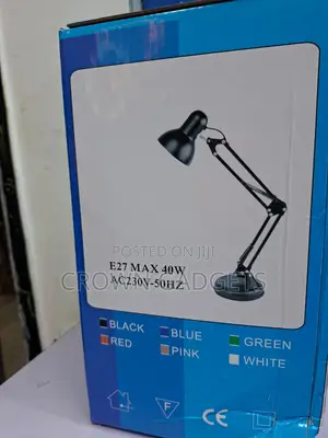 Adjustable Office Desk Lamp With Flexible Arm and Base