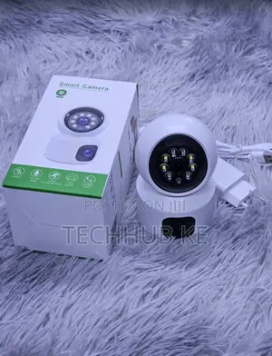 Dual Lens 360° Indoor 4g CCTV Camera Motion Detection Camera