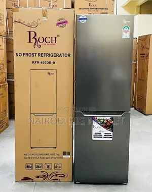 Roch No Frost Double Door Fridge With Bottom Load Freezer- 330 LTRS
