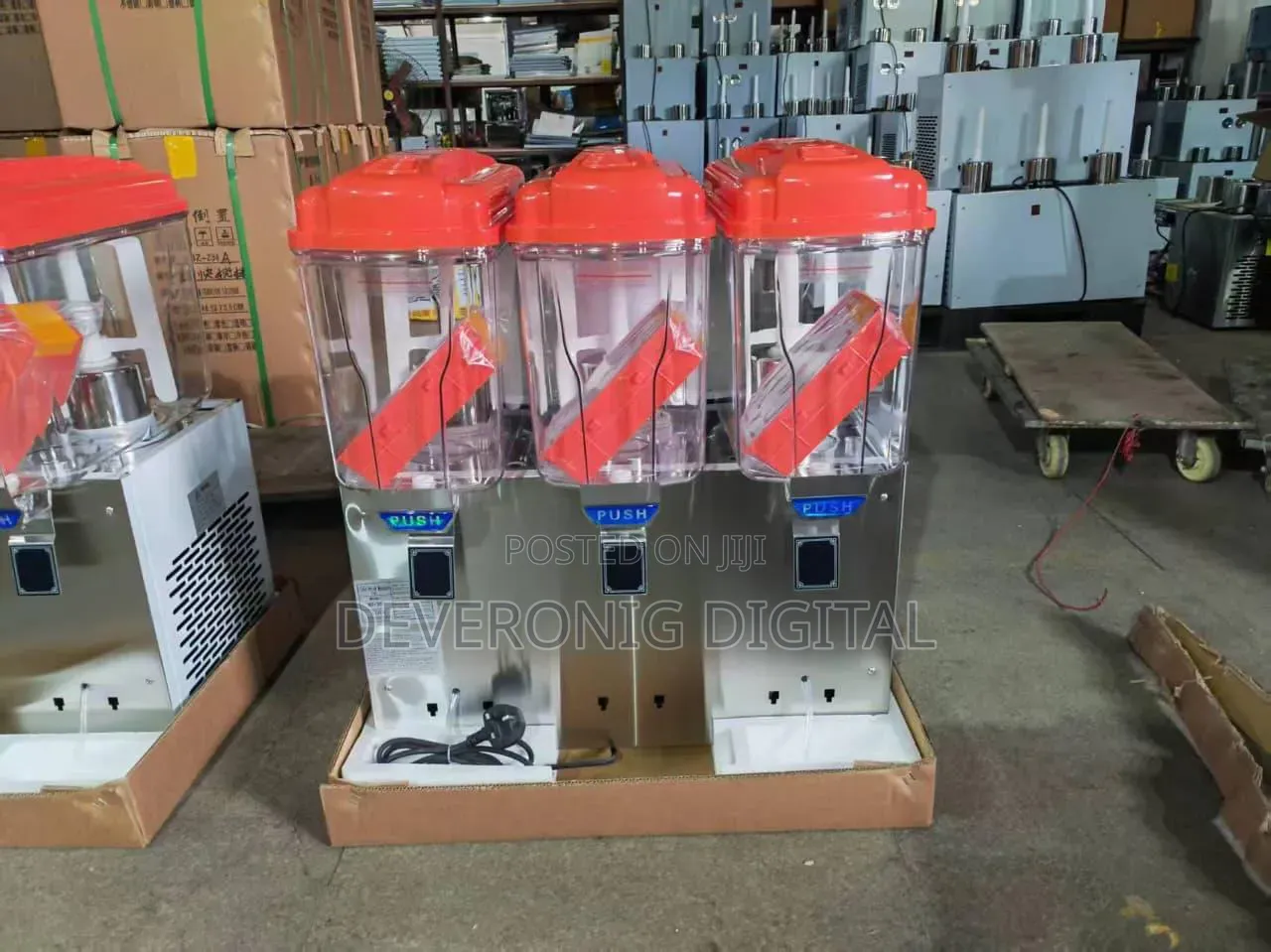 Electric Single Juice Dispenser With Cooling System