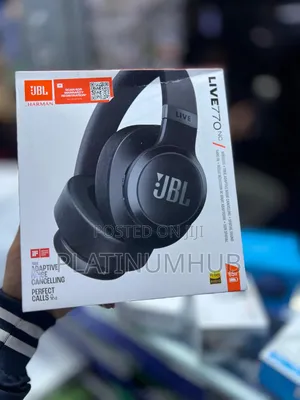 Live 770noise Cancelling JBL Headphones Black