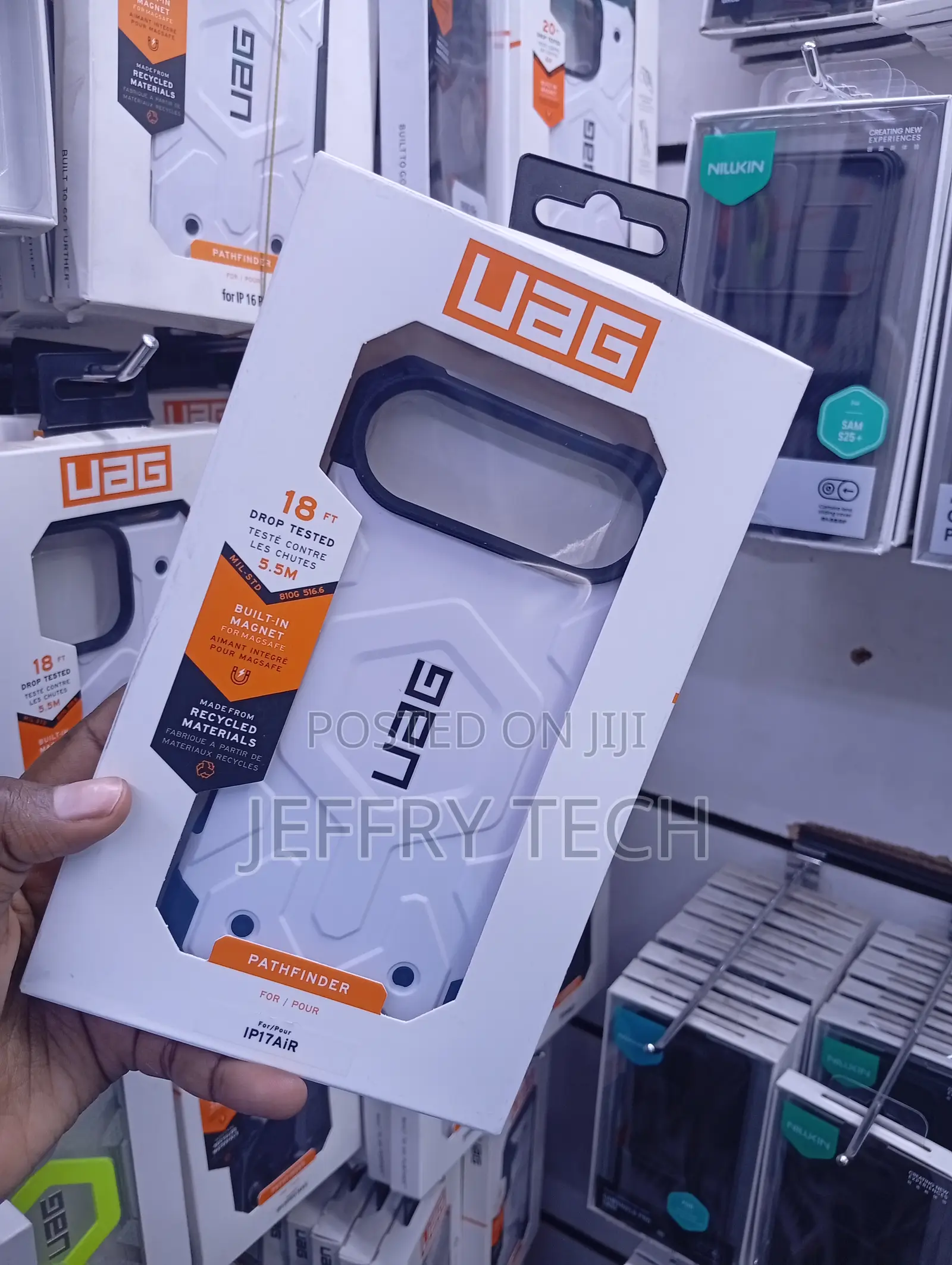 iPhone 17 Air Scratch-Resistant Skid Pads Case