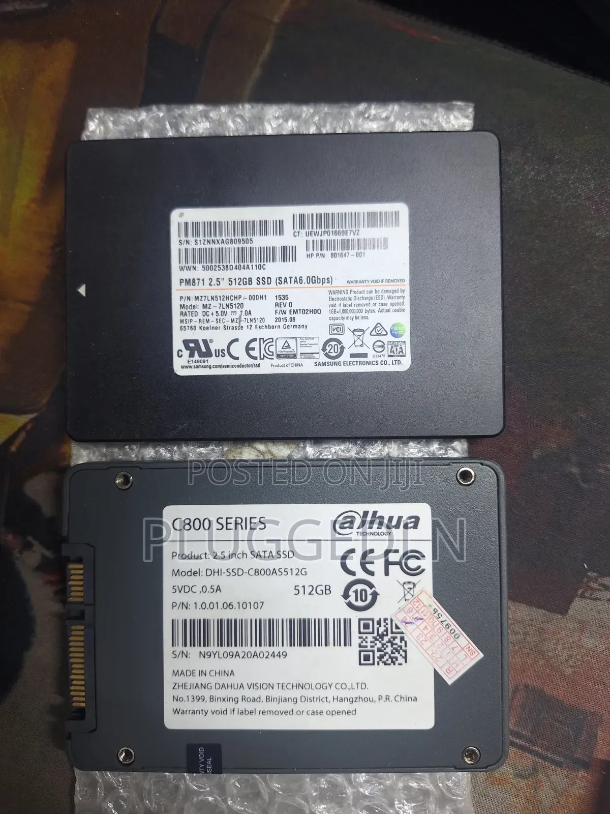 512gb 2.5 Inch Sata SSD (Samsung / Dahua)
