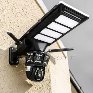 4g PTZ Remote Access Solar Camera With Led Solar Street Light