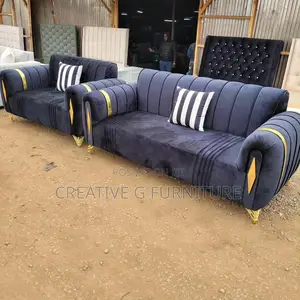 Elegant 5‐Seater Sofa Set (3+2)