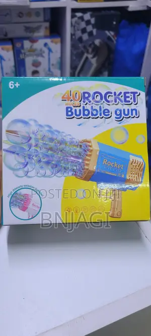 40 Hole Rocket Bubble Gun