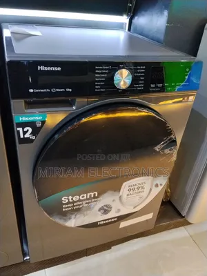 Hisense Washing Machine 12kg Front Load 2 Years Warranty