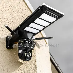 4g PTZ Motion Tracking Solar Camera With Led Solar Street Light