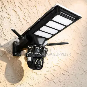 4g PTZ Ai Auto Tracking Solar Camera With Led Solar Street Light