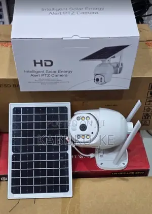 Solar Camera Energy Alert PTZ 5mp 4g Hd Intelligent