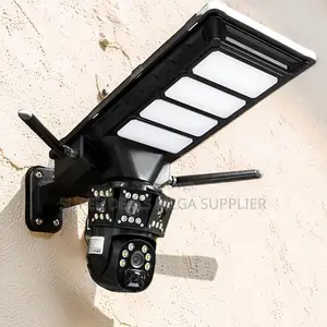 4g PTZ Night Vision Solar Camera With Led Solar Street Light