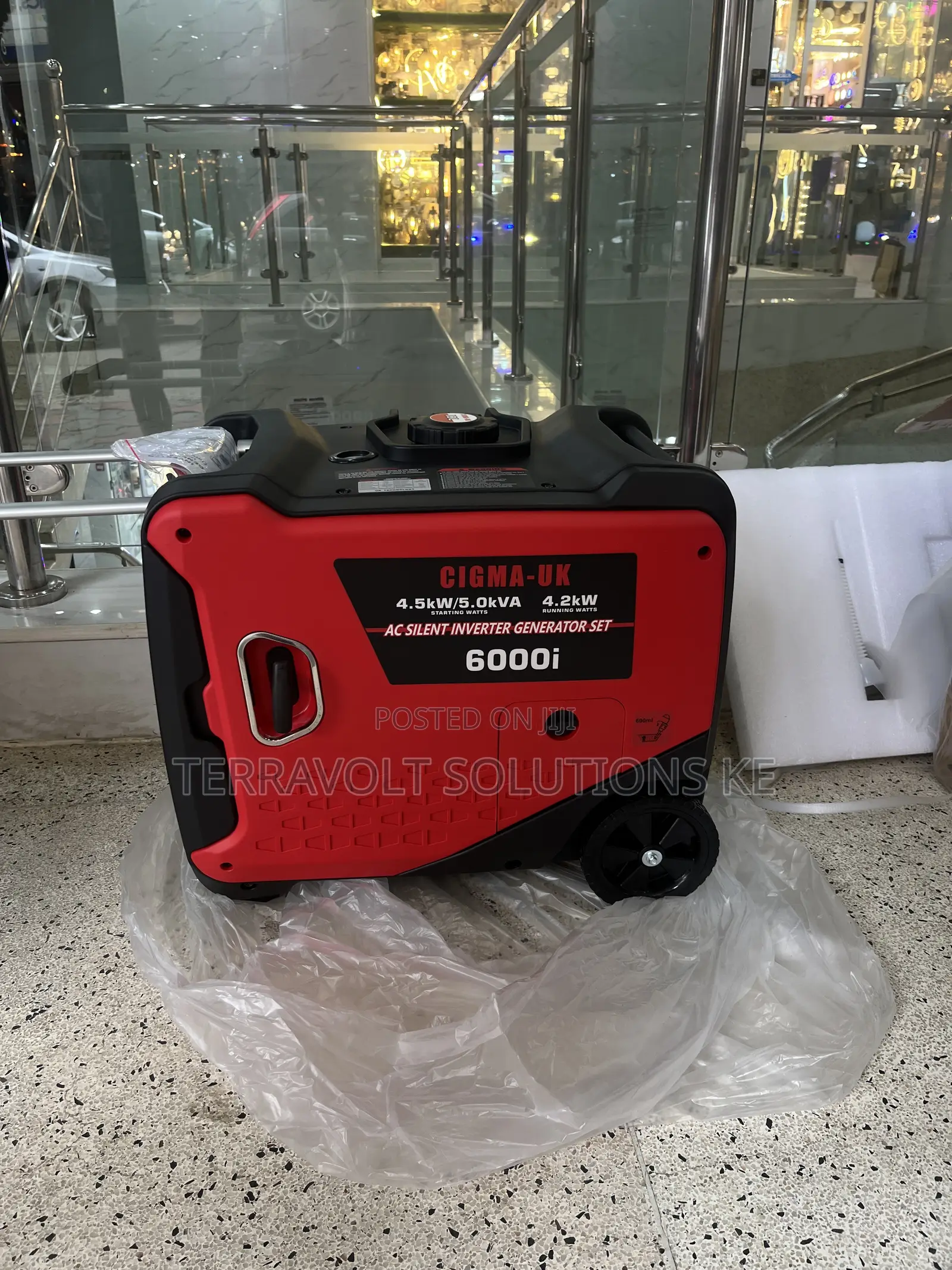 Cigma-Uk 6000i 5kva Silent Inverter Generator