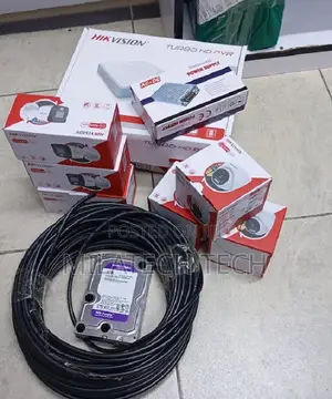 Hikvision 8 Camera Smart Hybrid CCTV Kit With Remote Viewing