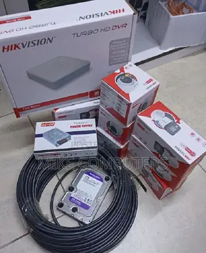 Hikvision 6 Channel Ai CCTV Kit With Remote Access