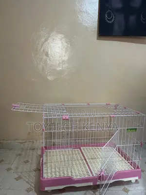 Big Pink Animal Cage