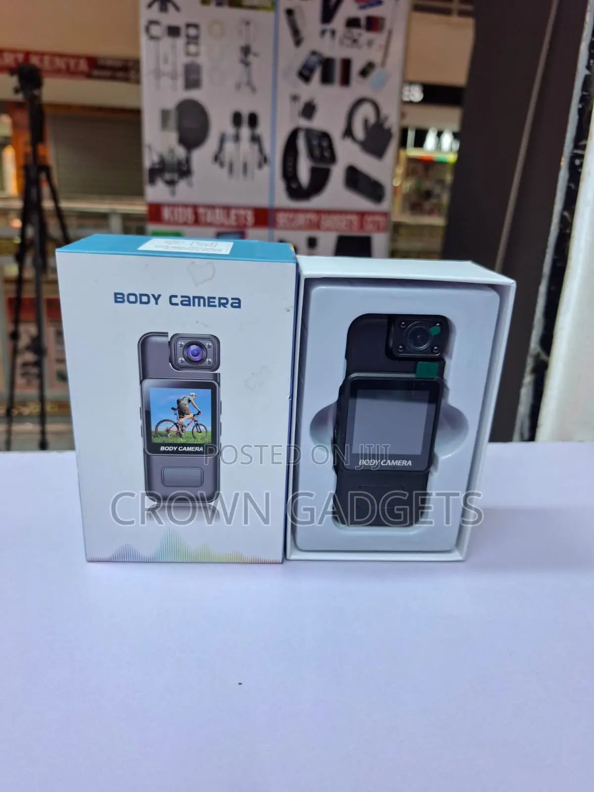 Portable Body Worn Camera With Motion Detection