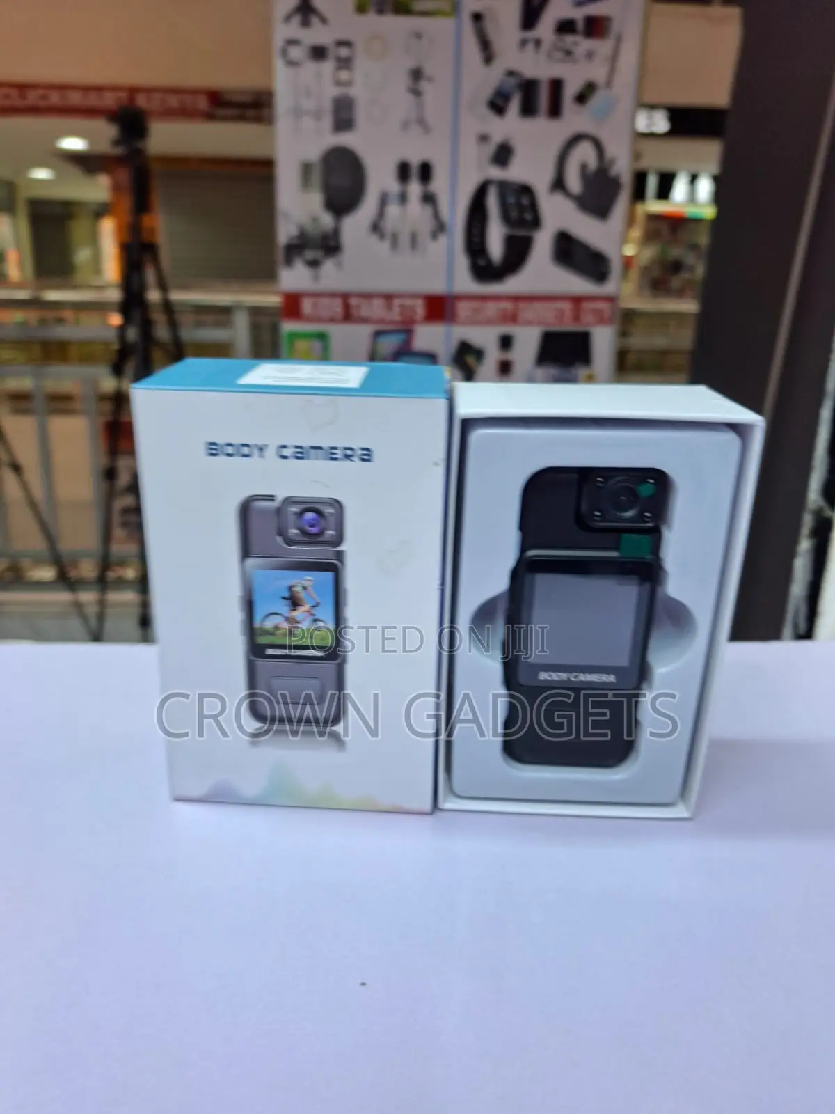 Portable Body Worn Camera With Motion Detection