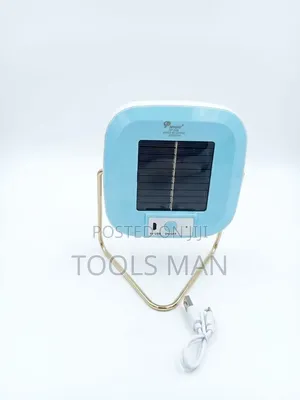 Portable Rechargeable Led Emergency Light With Metal Stand.