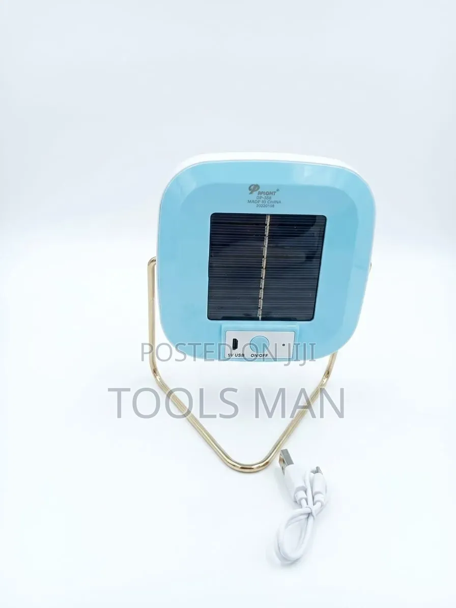 Portable Rechargeable Led Emergency Light With Metal Stand.