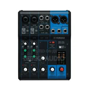 Yamaha Mg06 6-Channel Analog Mixing Console | Audio Mixer