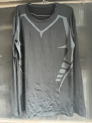 Men's Long Sleeve Workout T_shirt_lightweight Compression Fit